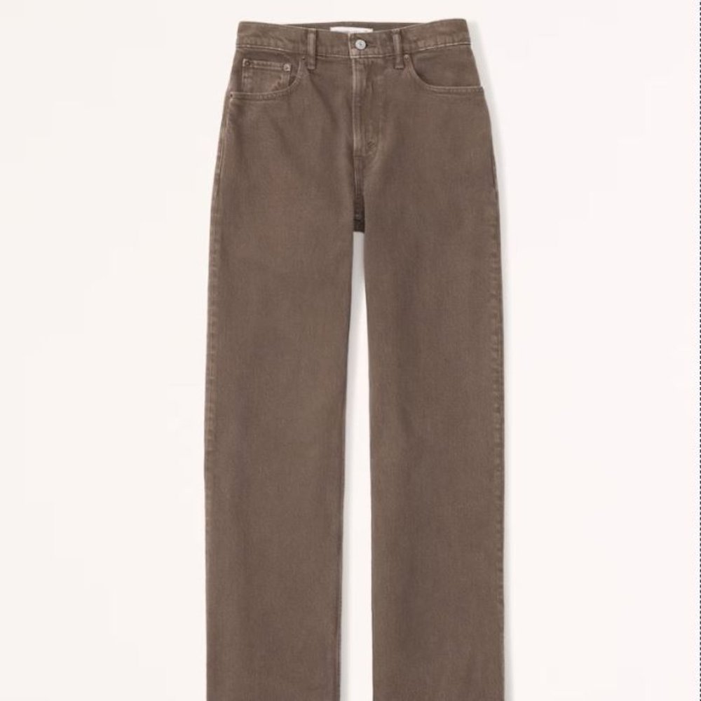 NWT Abercrombie High Rise 90s Relaxed Jean 31T / 31L